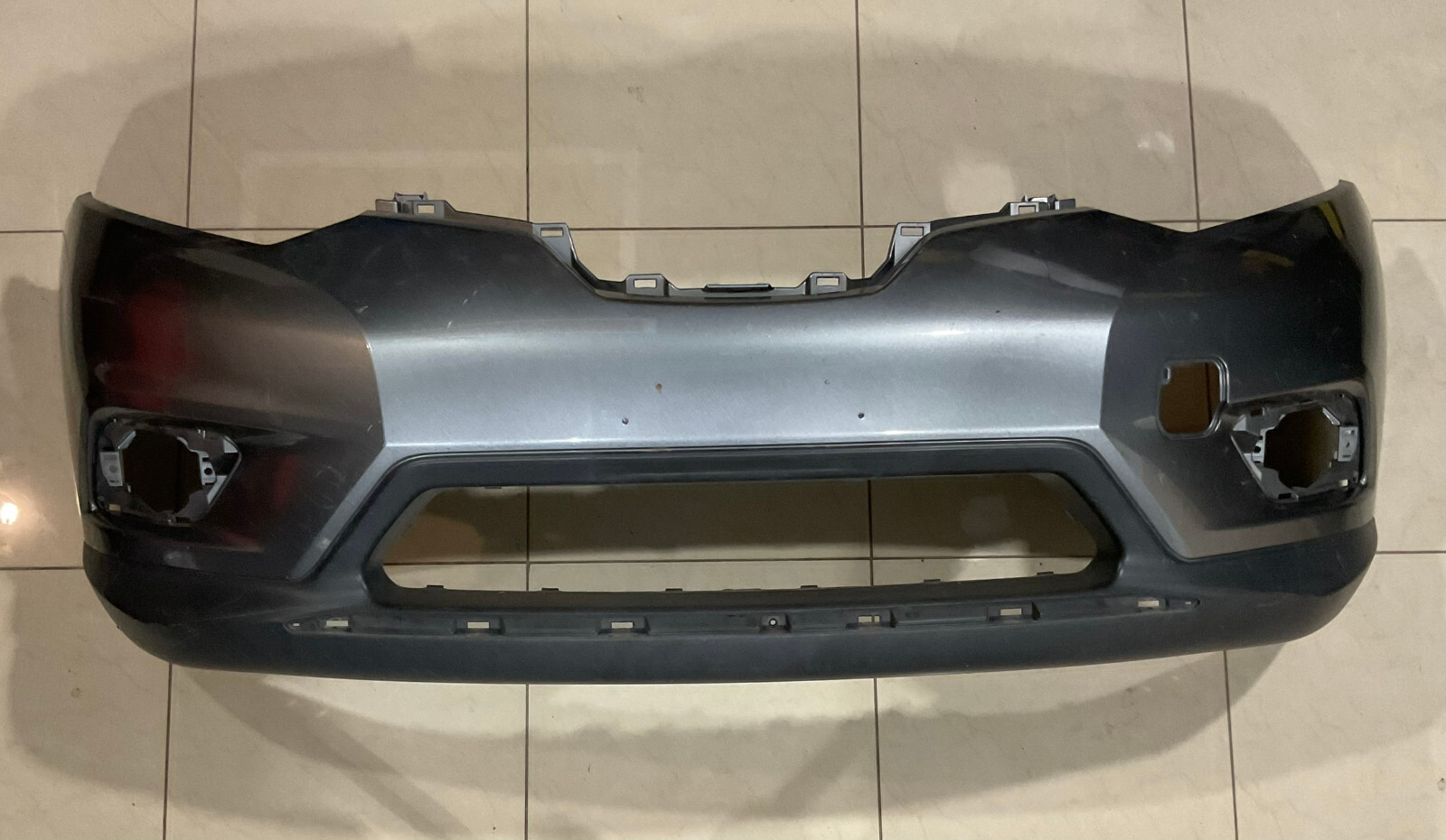 Front Bumper Grey 14-16 Nissan Rouge S SL SV Hybrid 62022-6FK0H OEM Front Bumper Grey 14-16 Nissan Rouge S SL SV Hybrid 62022-6FK0H OEM