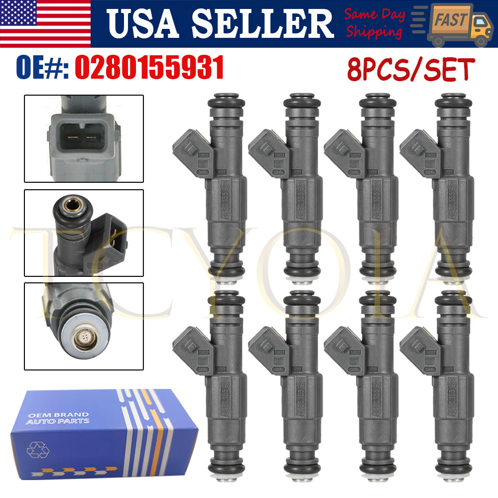 8 OEM Fuel Injector for Pontiac GTO Chevrolet Corvette 5.7L 12561462 8 OEM Fuel Injector for Pontiac GTO Chevrolet Corvette 5.7L 12561462