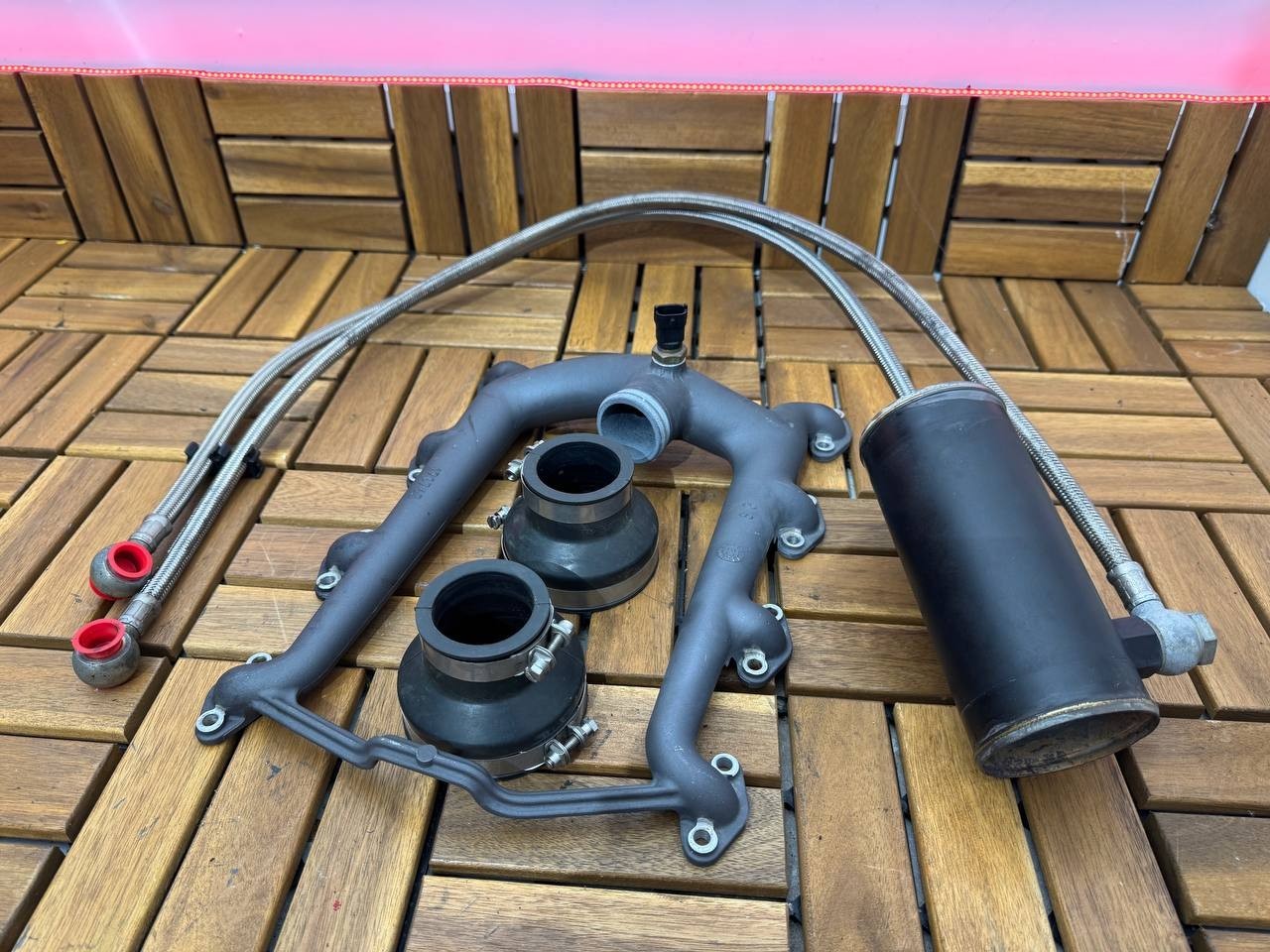 Ferrari 360 (14k milage) full heat exchanger set # 180846