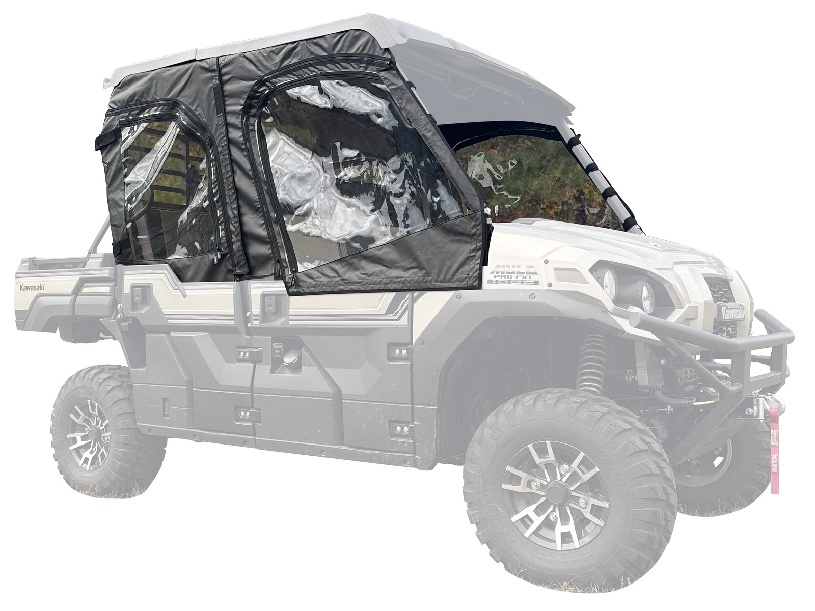Falcon Ridge UTV Soft Upper Doors for Kawasaki Mule PROFXT and PRODXT 2015-2025