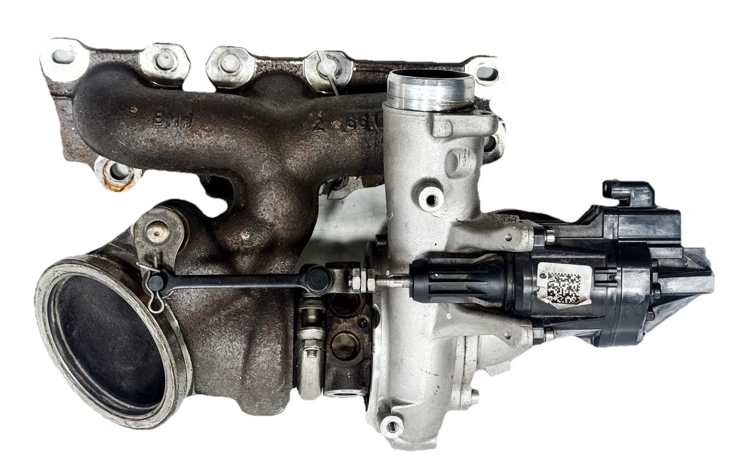 15 16 17 BMW M3 M4 F80 F82 S55 Rear Engine Turbo Turbocharger Assembly 1525 OEM