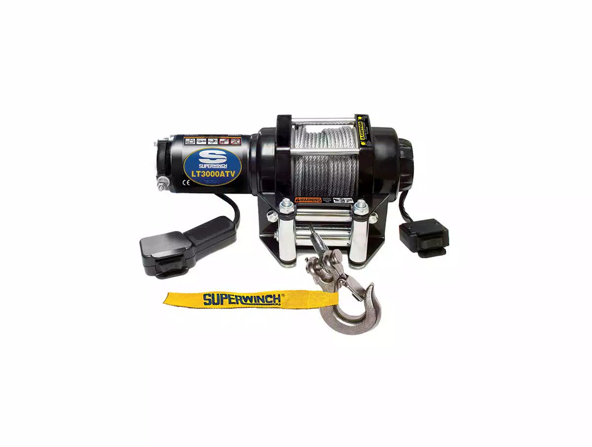 Superwinch 1130220 LT3000 12V DC Winch 3,000lb/1361kg Steel Wire