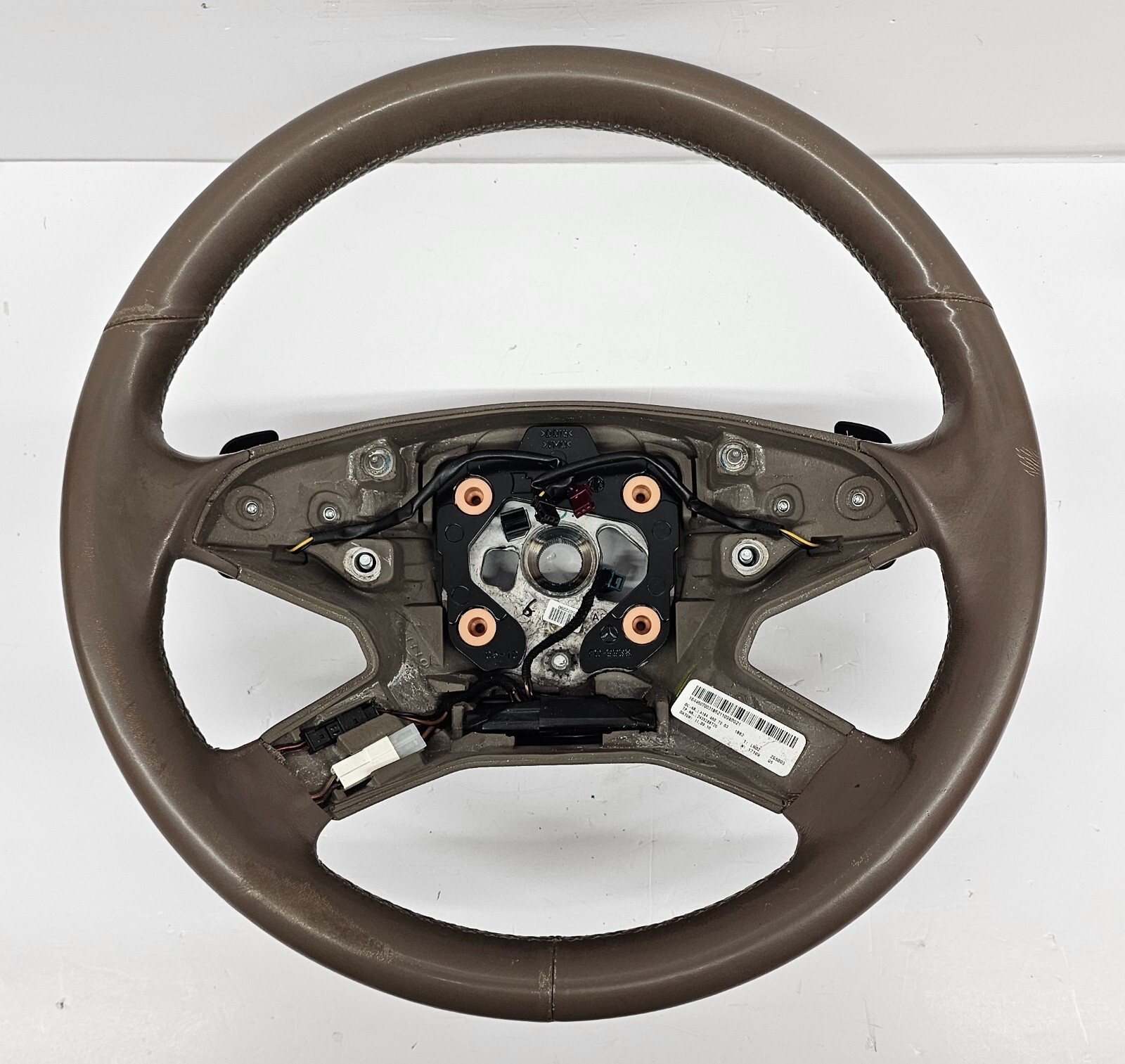 09-13 Mercedes W164 GL350 450 ML550 Driver Steering Wheel w/ Paddle Shifters OEM