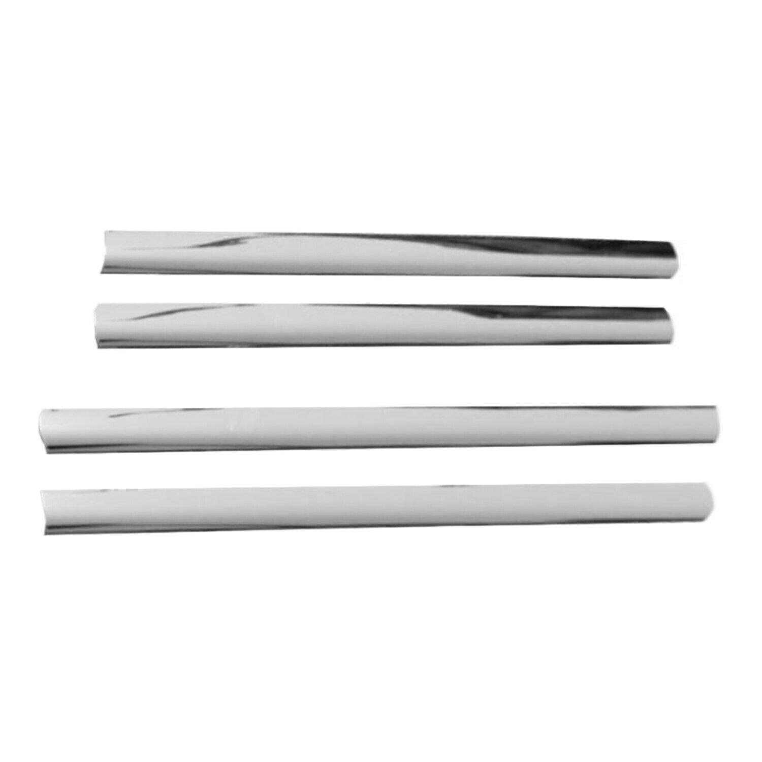 For 2006-2011 Mercedes ML W164 4 Pcs Stainless Steel Window Sill Molding Trim