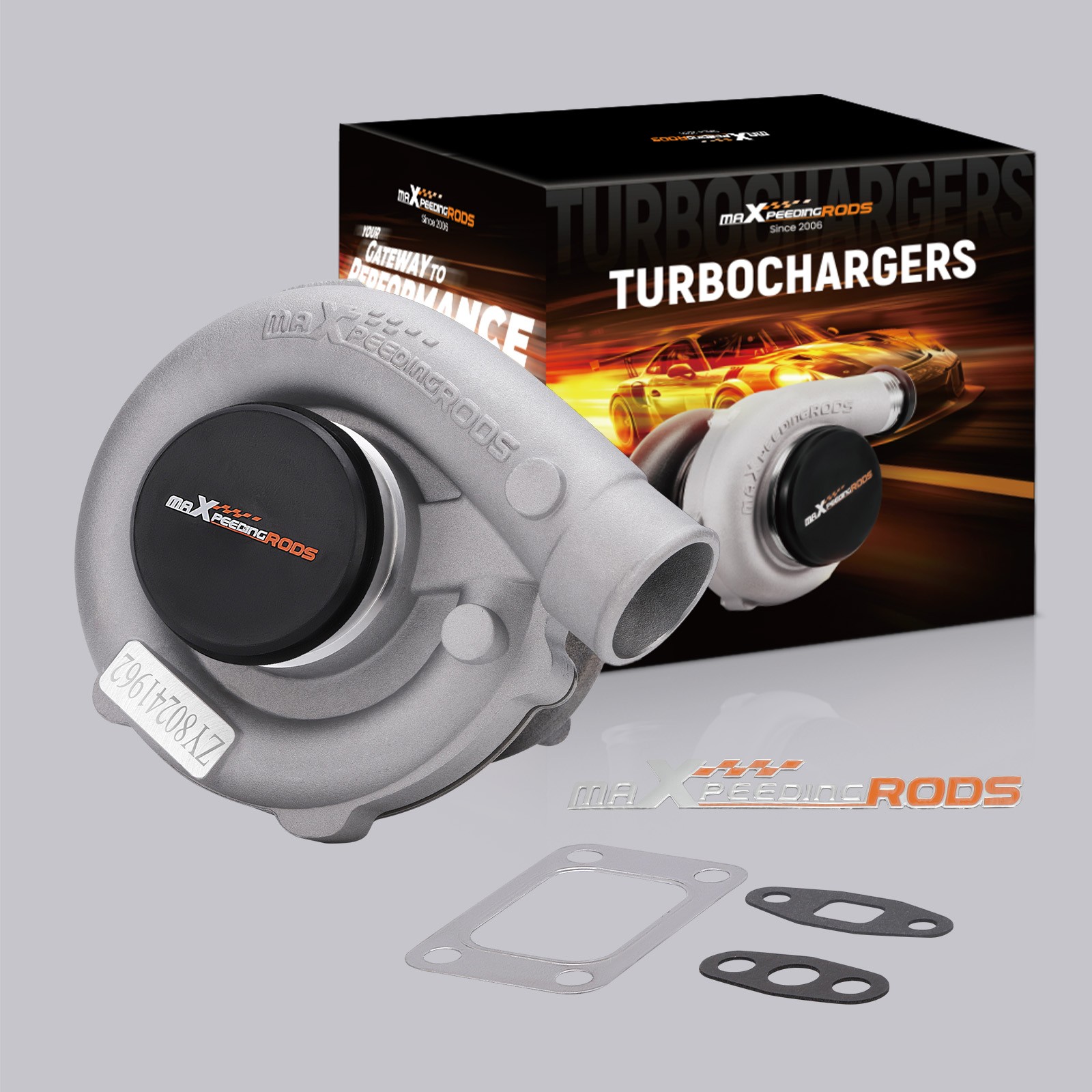 T04E T3/T4 .57 A/R 48.1 TRIM TURBO COMPRESSOR 400+HP BOOST STAGE III Charger