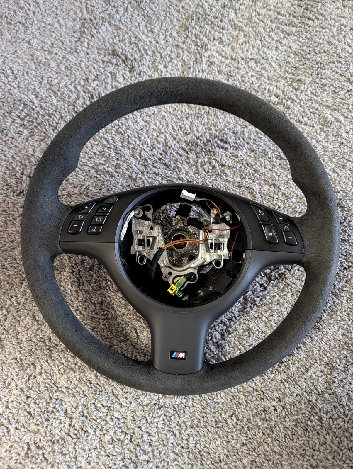 BMW E46 ZHP M3 E39 M5 330/330Ci OEM Alcantra Steering Wheel Suede M Sport