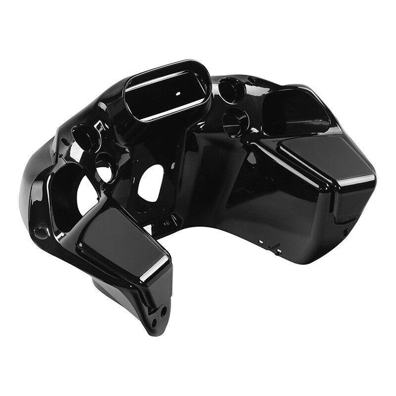 Vivid Black Front Inner & Outer Fairings Fit For Harley CVO Road Glide 1998-2013