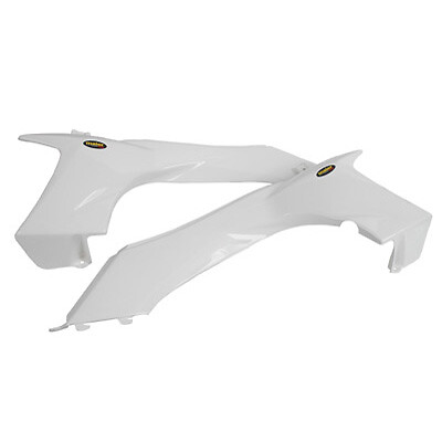 Maier Side Panels Radiator Shrouds Scoops White Fits YAMAHA YFZ450 2004-2013 Maier Side Panels Radiator Shrouds Scoops White Fits YAMAHA YFZ450 2004-2013