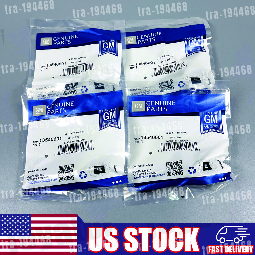 4PCS Tire Pressure Monitoring Sensors 13540601 Compatible with GM GMC Trucks Van