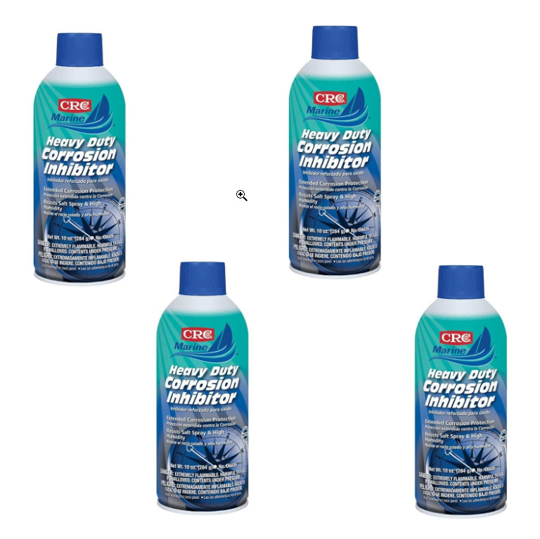 CRC 06026 Marine Heavy Duty Corrosion Inhibitor, 10 Oz, 4 Pack CRC 06026 Marine Heavy Duty Corrosion Inhibitor, 10 Oz, 4 Pack