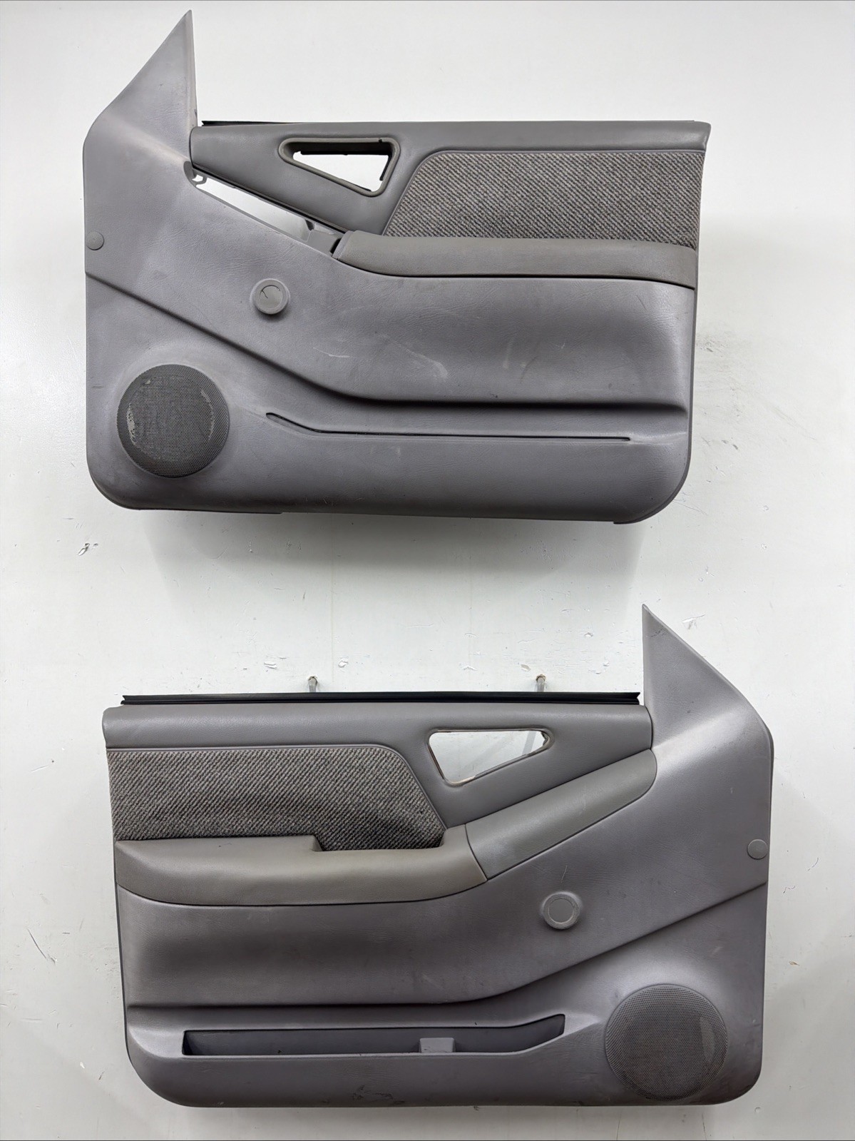94-97 Chevy Blazer S-10 GMC Sonoma Jimmy Power Door Panel Set OEM Light Gray