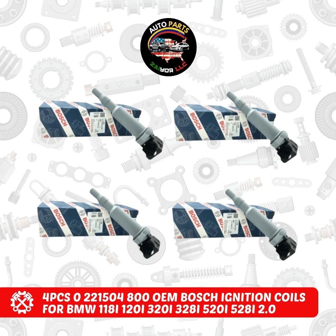 4PCS BOSCH Mini & BMW Ignition Coil I4 I6 0221504800 2006-2020