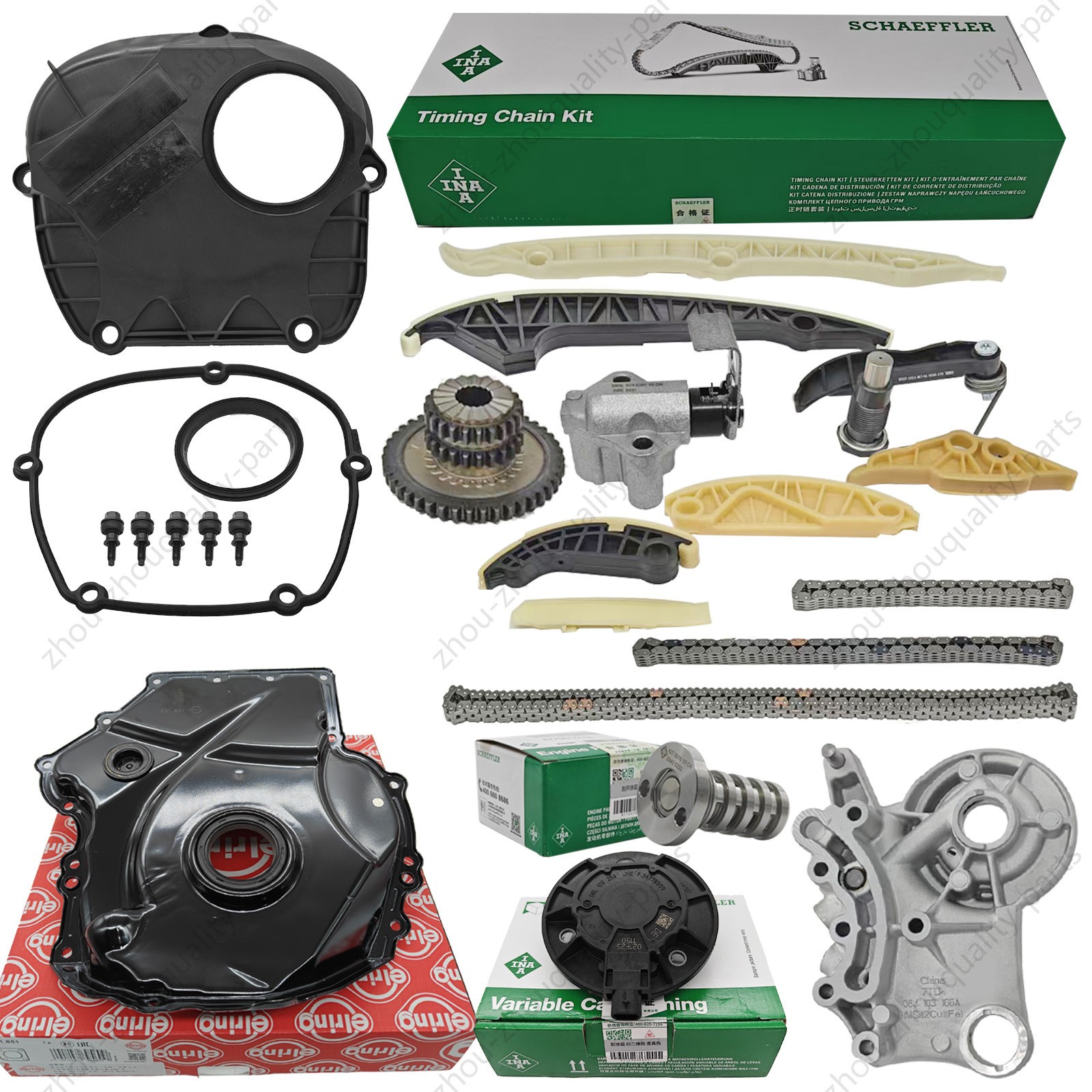 OEM Upgraded Timing Chain Kit For VW CC Jetta Tiguan Audi A4 A5 A6 Q5 1.8 2.0T