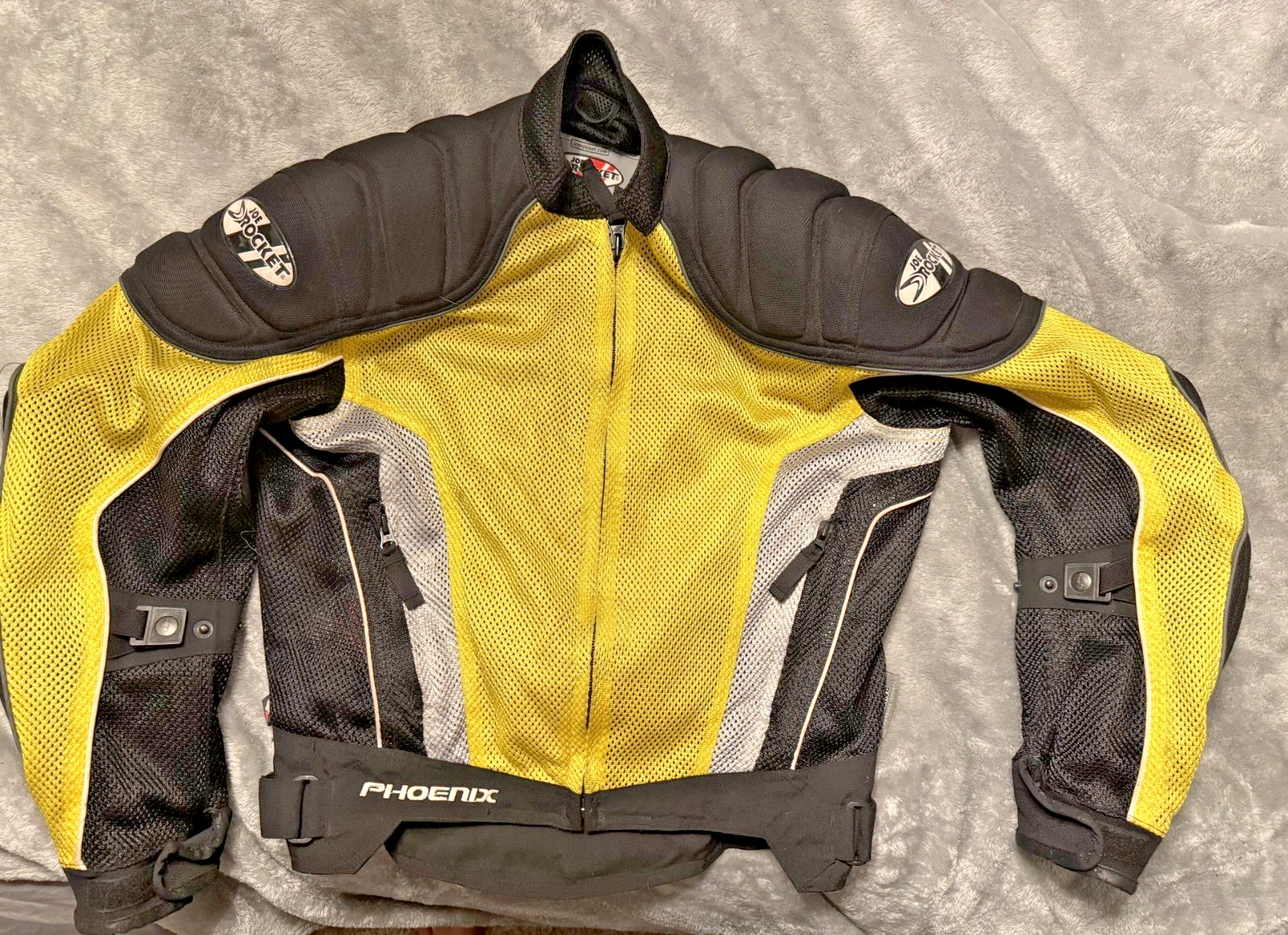 Joe Rocket Phoenix Motorcycle Jacket | Yellow Edition | Size: XS Joe Rocket Phoenix Motorcycle Jacket | Yellow Edition | Size: XS