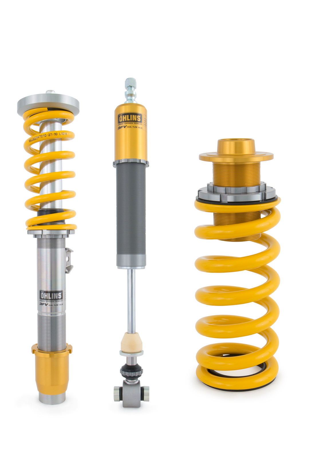 Ohlins BMS MR40S1 Road & Track Coilover Suspension Dual Flow Valve Technology