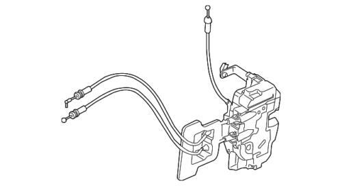 Genuine Nissan Lock 80500-CB81A Genuine Nissan Lock 80500-CB81A