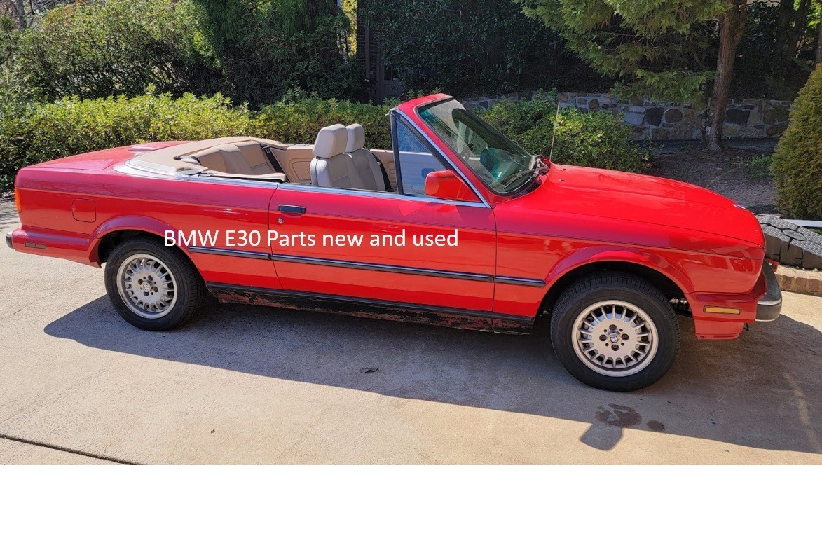 BMW E30 miscellaneous new and used parts for 1989 BMW E30