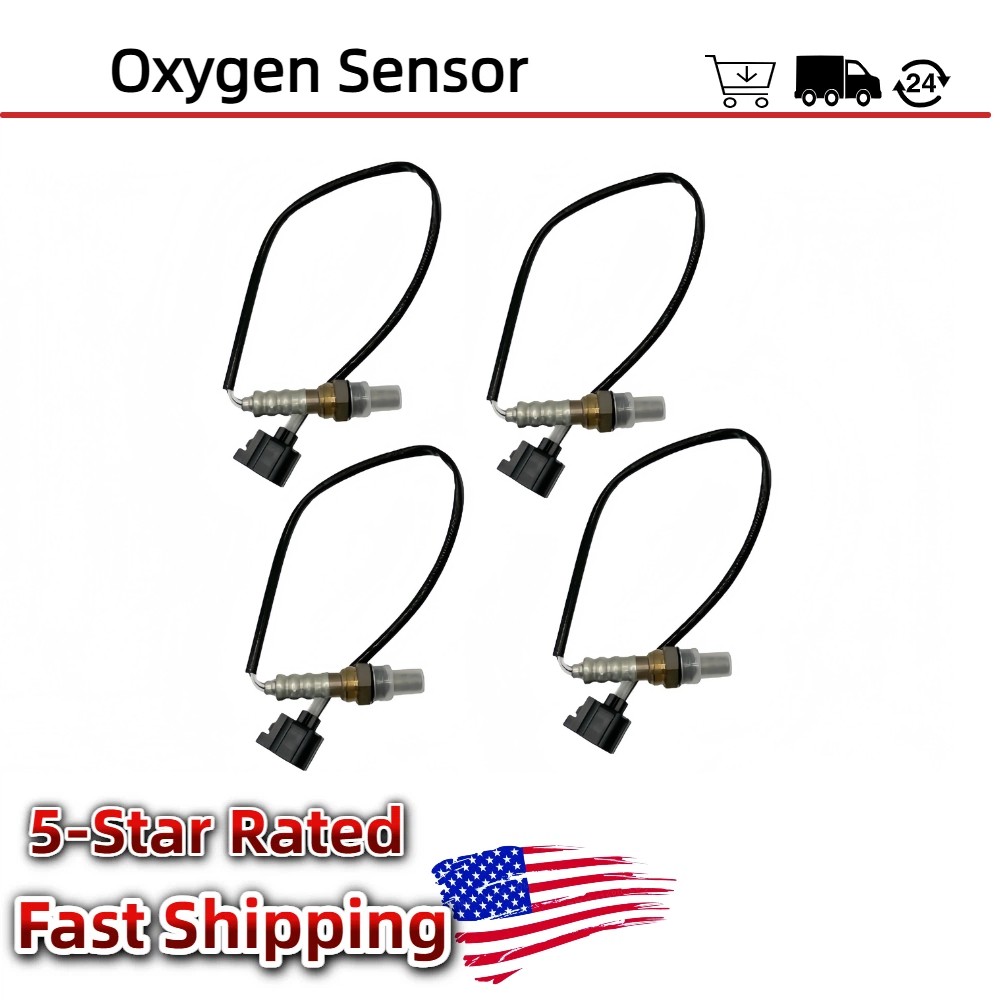 4Pcs Replacement Oxygen O2 Sensors Fits 2001-2018 Jeep Wrangler 3.6L 3.8L 4.0L 4Pcs Replacement Oxygen O2 Sensors Fits 2001-2018 Jeep Wrangler 3.6L 3.8L 4.0L