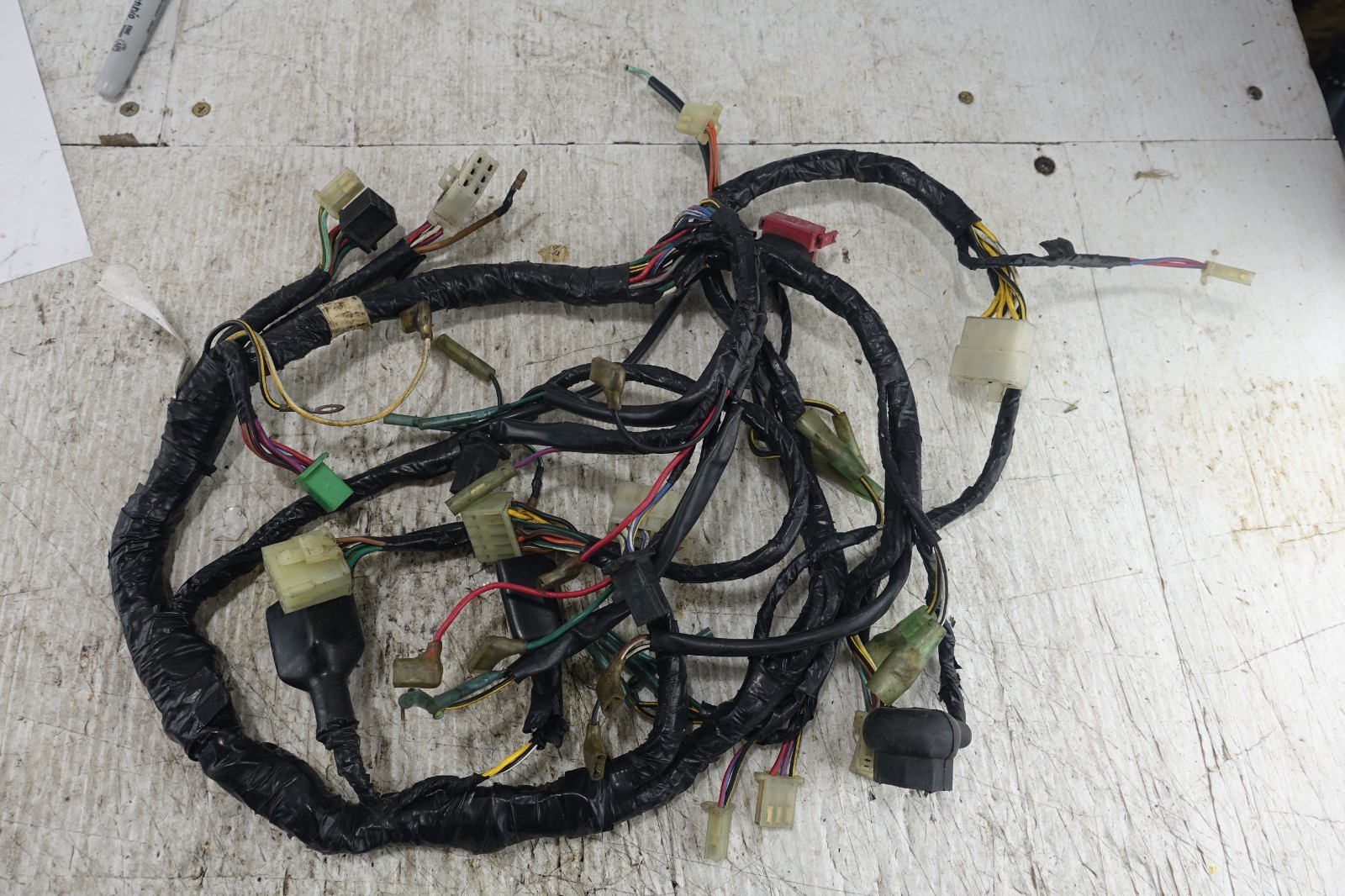 89-07 KAWASAKI NINJA 250 EX 250 F OEM MAIN ENGINE WIRING HARNESS MOTOR WIRE LOOM