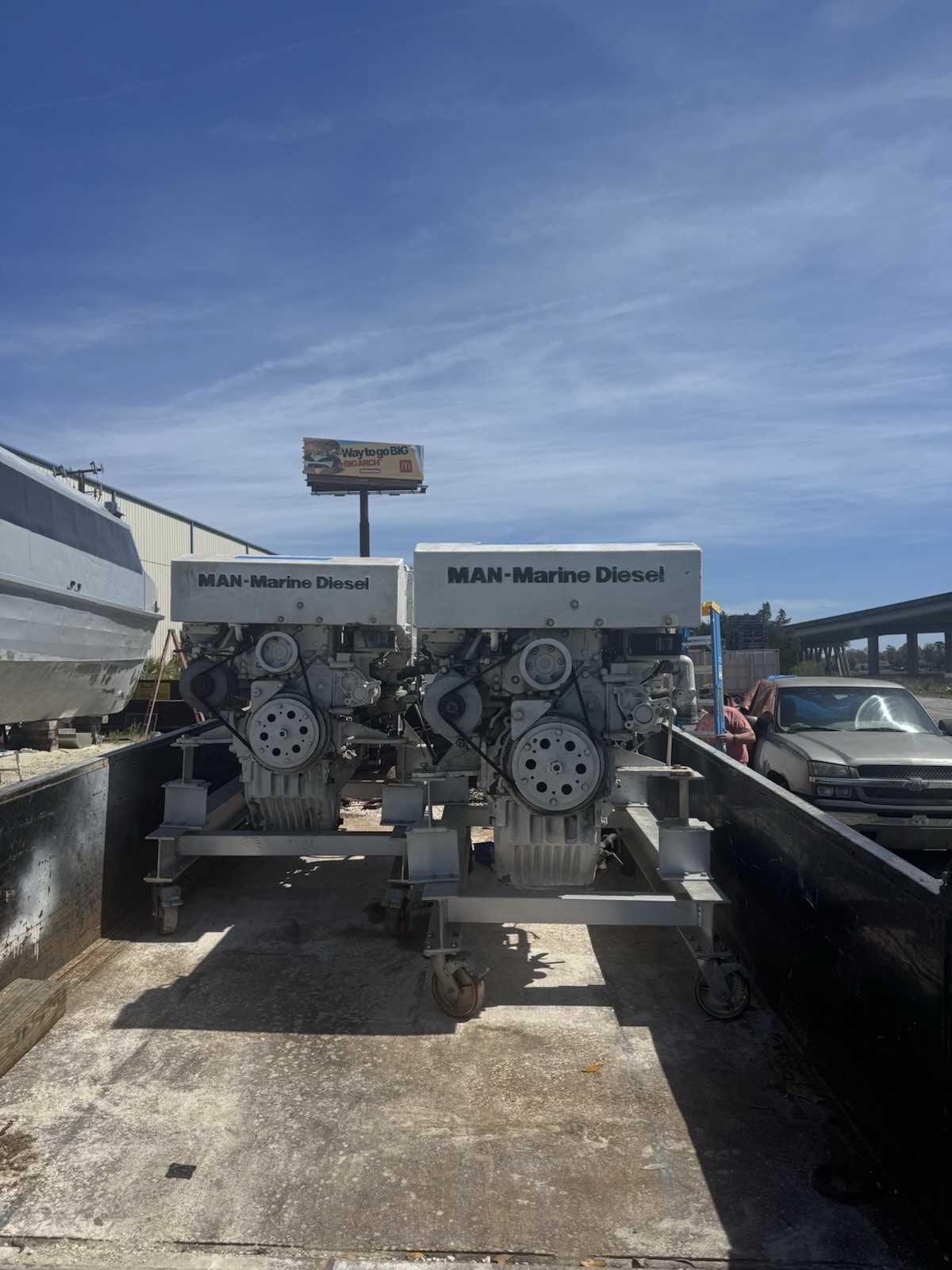 MAN marine diesel engines 600hp 1200hrs MAN marine diesel engines 600hp 1200hrs
