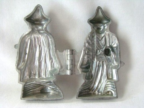 Antique E. & Co. Eppelsheimer NY 202 Pewter Metal Mikado Ice Cream Mold
