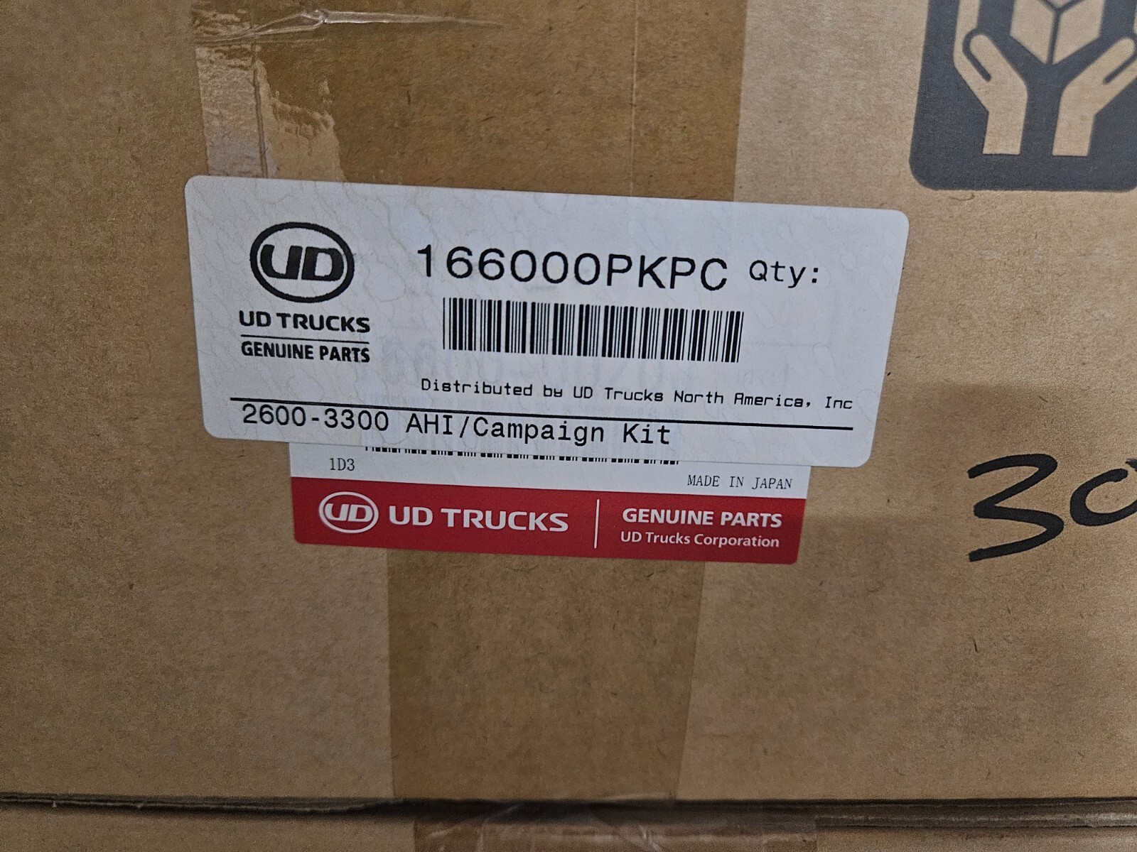 AIR PURGE KIT, GH7 ENGINE, NISSAN UD 2600, 3300, 2011-2013