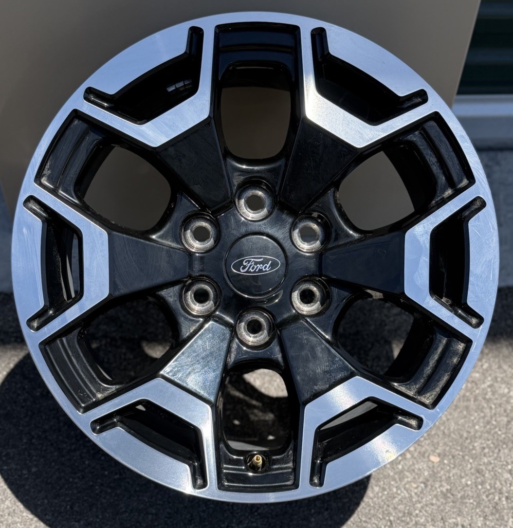Ford Machined Black F150 Lightning OEM Wheel 18” 2022-2024 Original 10470 Ford Machined Black F150 Lightning OEM Wheel 18” 2022-2024 Original 10470