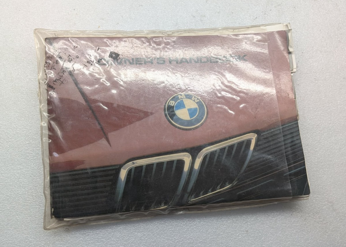 1983 BMW 5 series 528e 533i Sedan Owner Owner\'s Manual User Guide Book 2.7L 3.2L