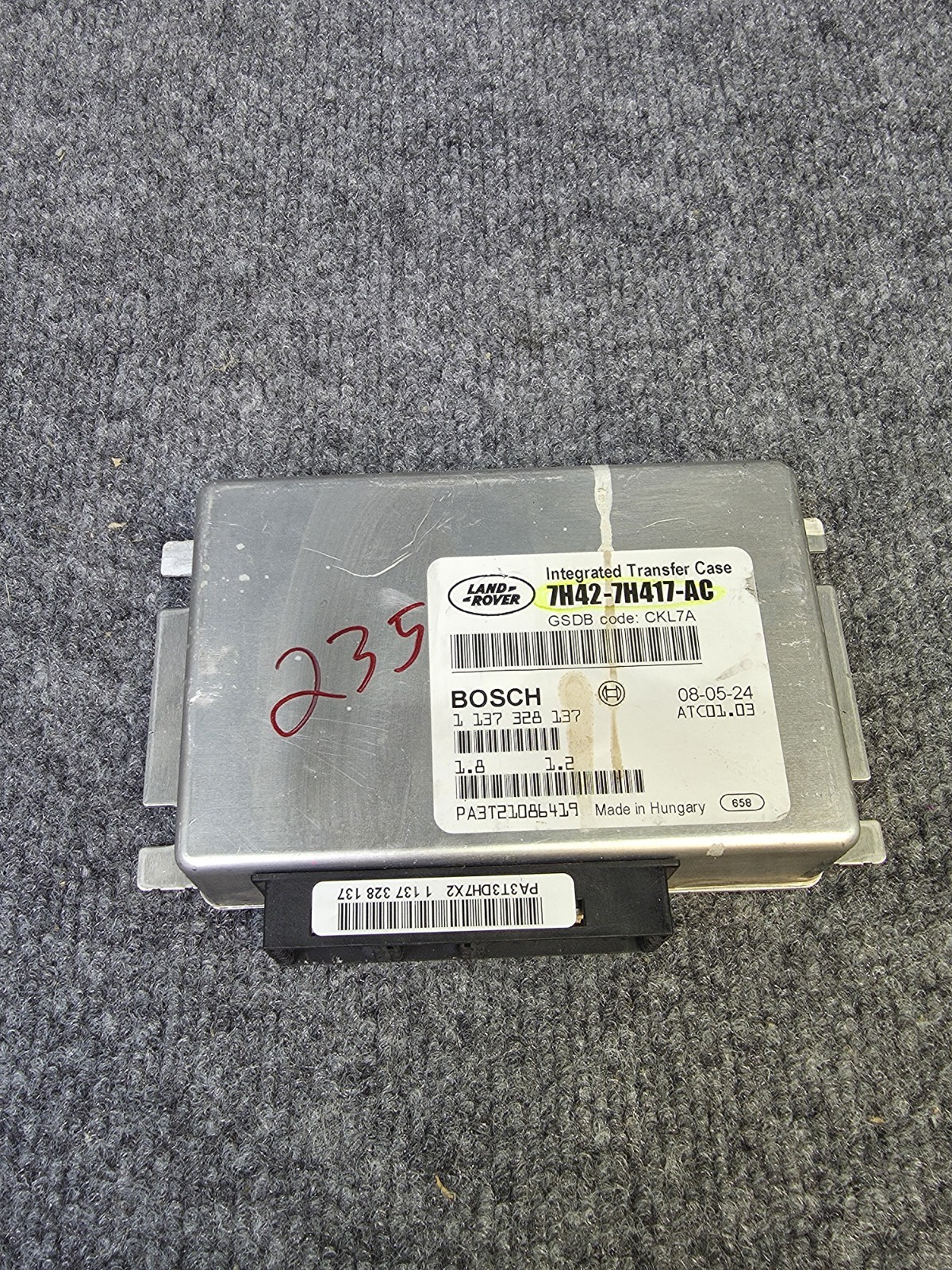 05-09 RANGE ROVER SPORT LR3 7H42-7H417-AC  INTEGRATED TRANSFER CASE MODULE OEM 