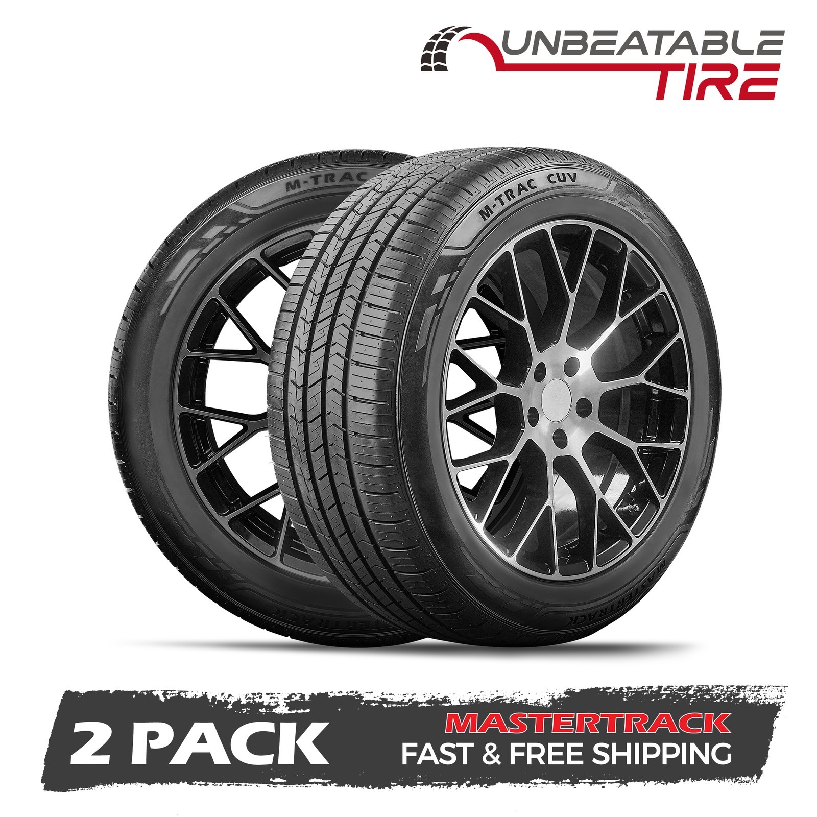 2PACK MASTERTRACK M-TRAC CUV 225/55R18 98V All Season Crossover CUV/SUV Tires