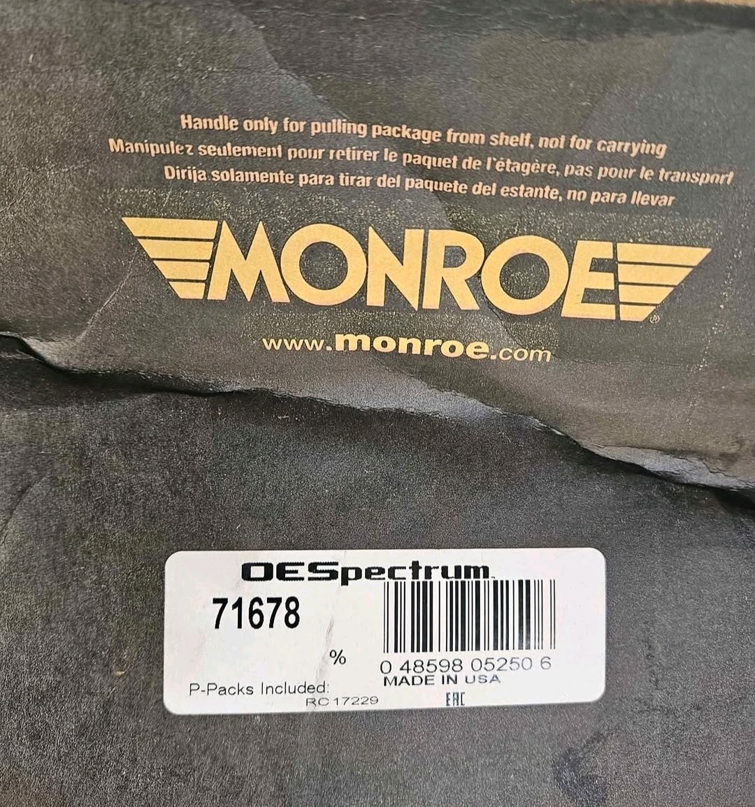 Suspension Strut-OESpectrum Strut Monroe 71678 Suspension Strut-OESpectrum Strut Monroe 71678