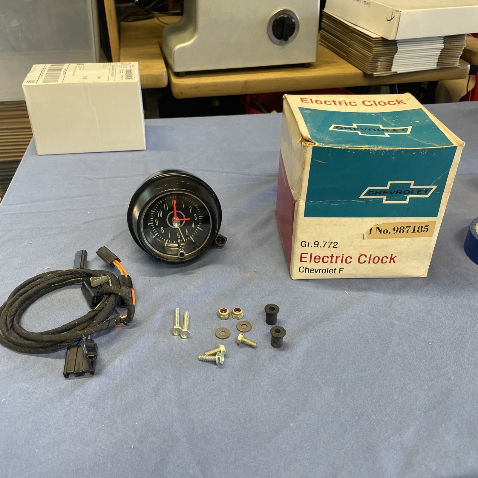 1967 1968 Camero Pontiac 223 Series Full Dash Mounted Clock Kit No. 987185