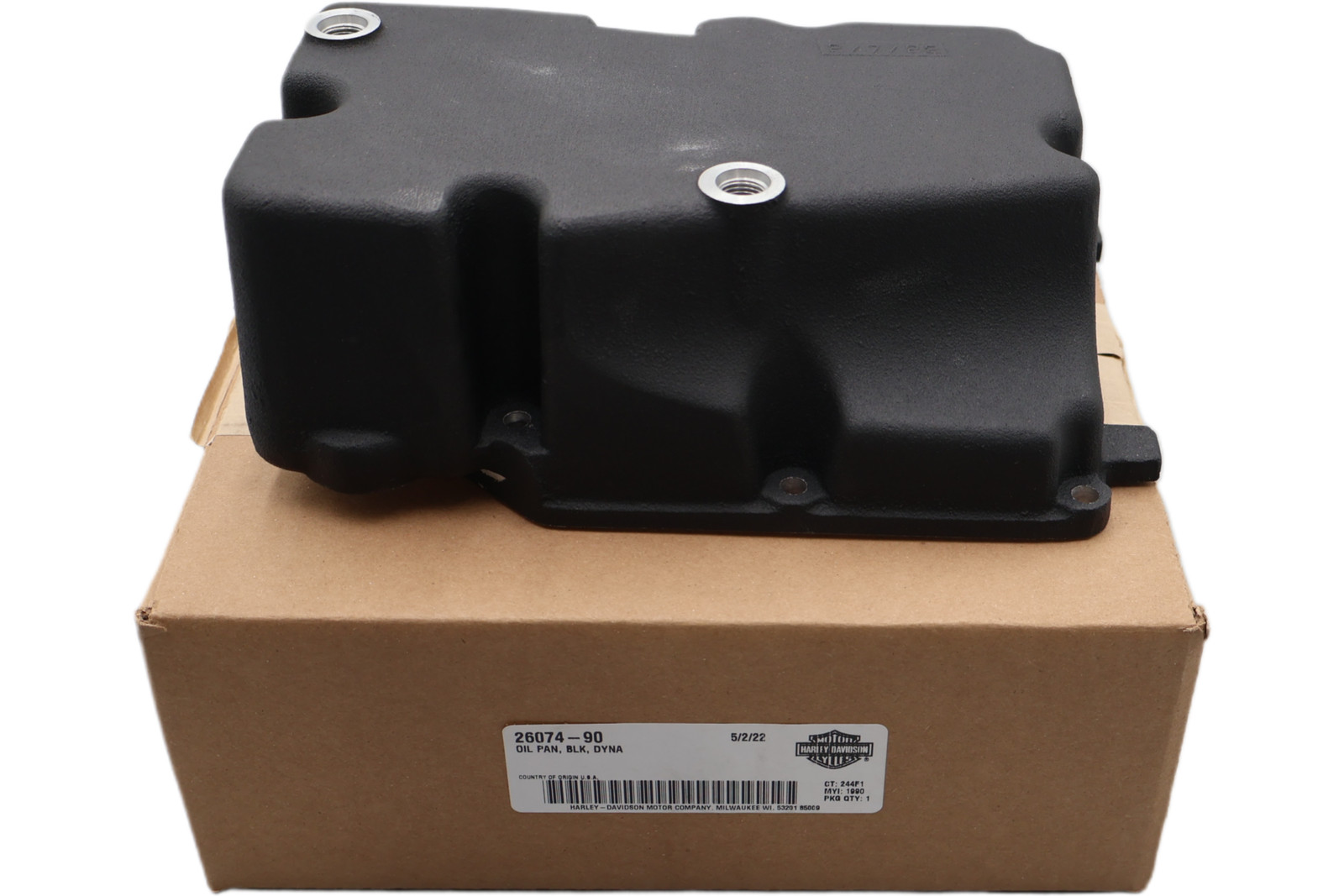 26074-90 NEW OEM 1993-1998 HARLEY-DAVIDSON DYNA OIL PAN