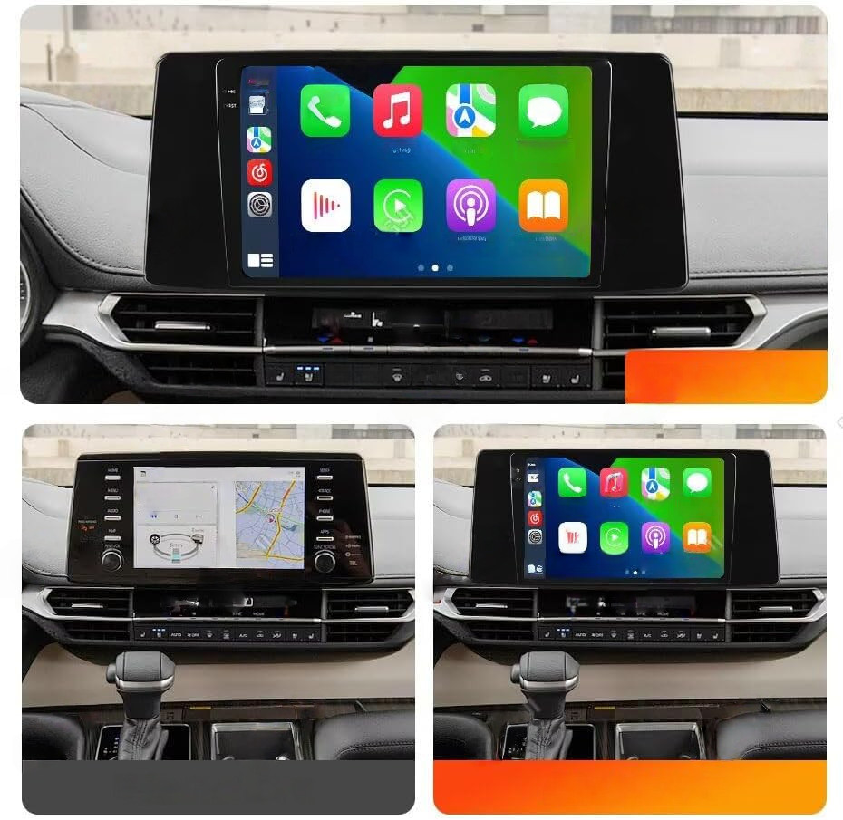 10” 4+64G For Toyota Sienna 2021 Car Stereo Android 14 SWC QLED Quad Core WiFi