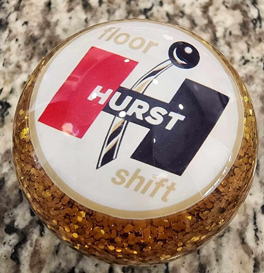 Hurst Custom Shift Knob Gear Shift Shifter ball T-Handle vintage retro muscle