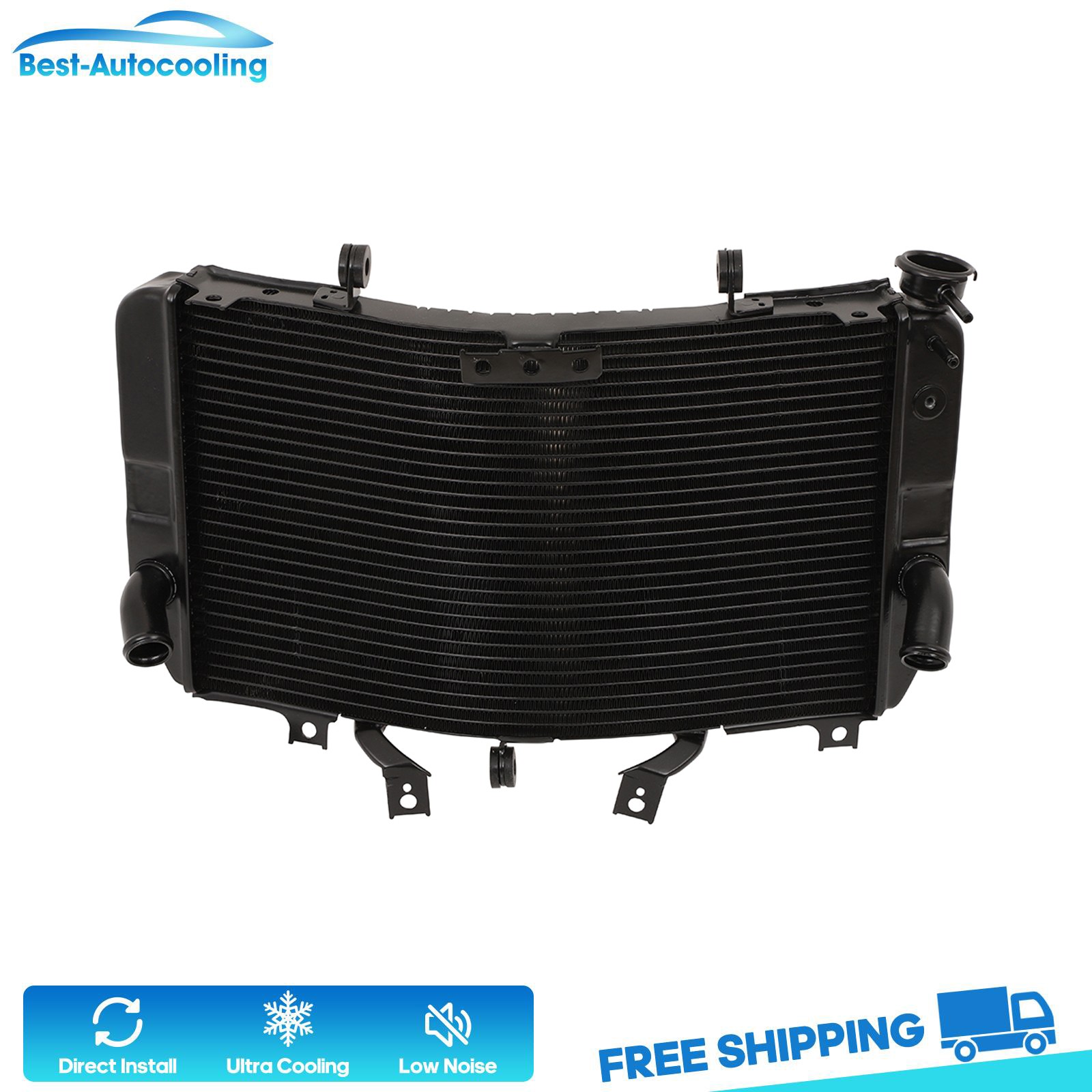 For 2001-2002 Suzuki GSXR1000 1771040F10 Full Aluminum New Motorcycle Radiator