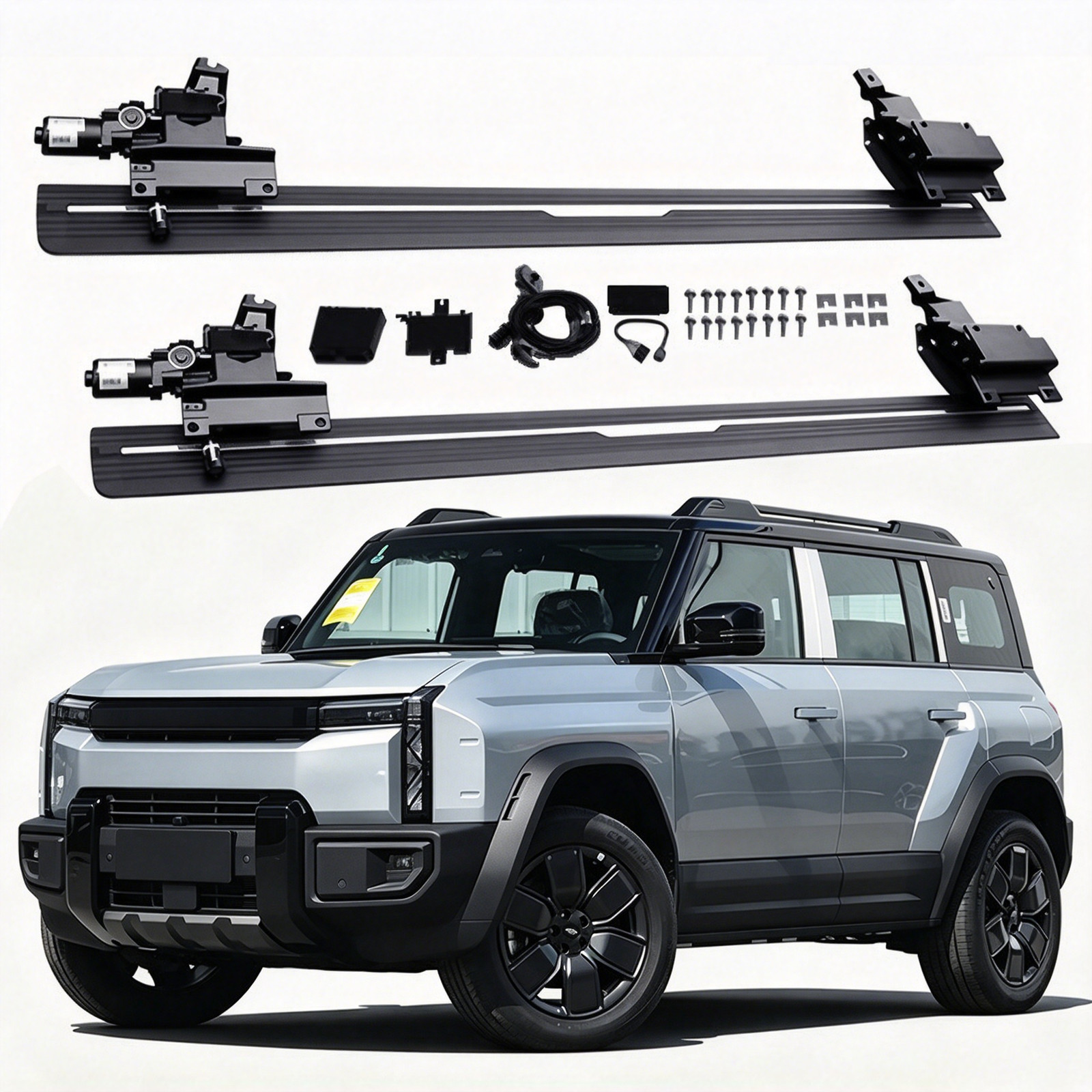 PowerStep Auto Power Electric Running Boards For Jaecoo J6T REEV 2025-2027
