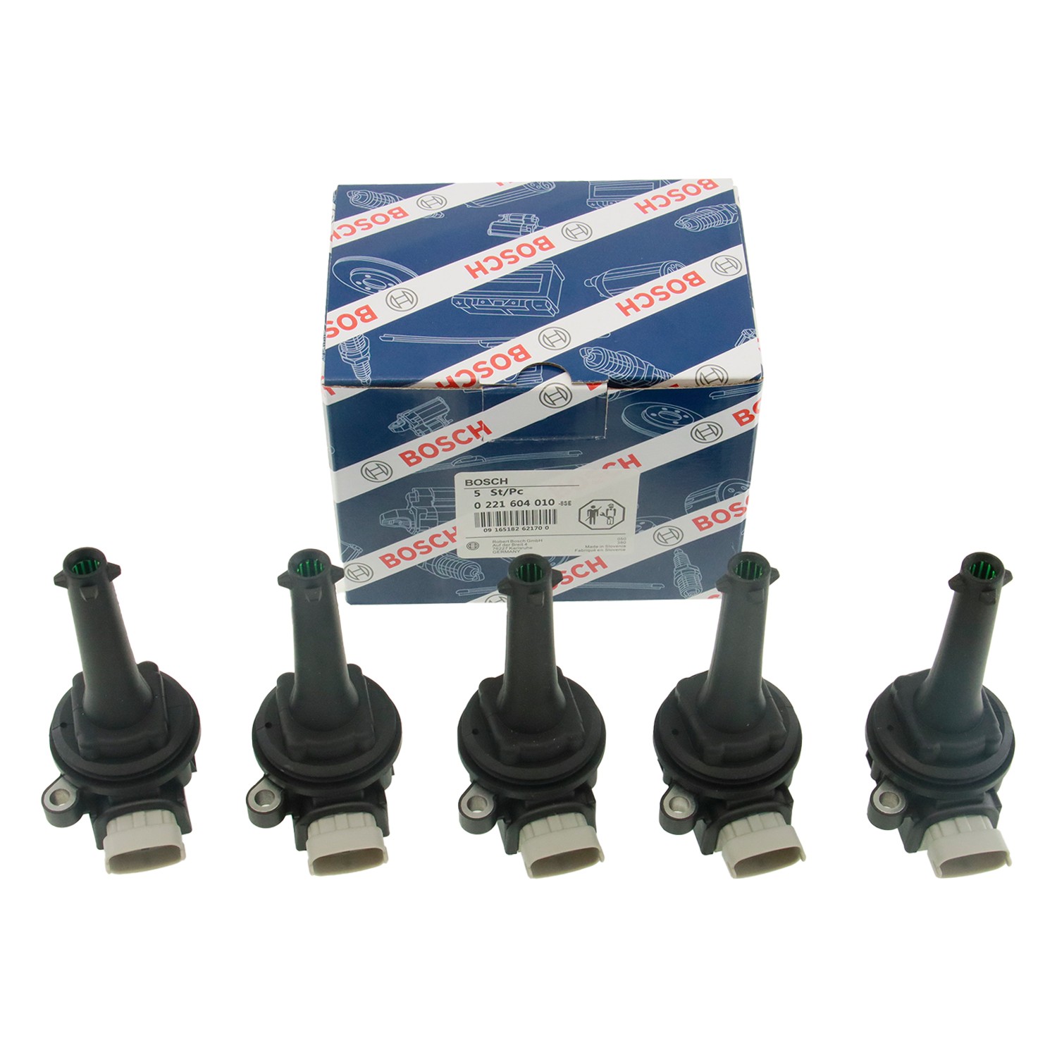 5PCS 30713417 Ignition Coil Volvo S60 S40 V50 C30 C70 V60 V70 XC60 0221604010