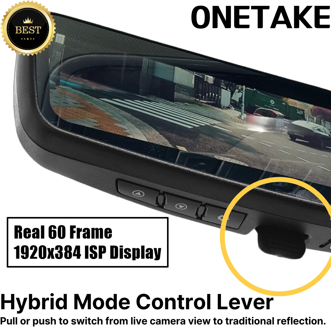 BMW 740I I7 Digital Rear View Mirror 60Frame LVDS 1920x384 GT0ZVSRW