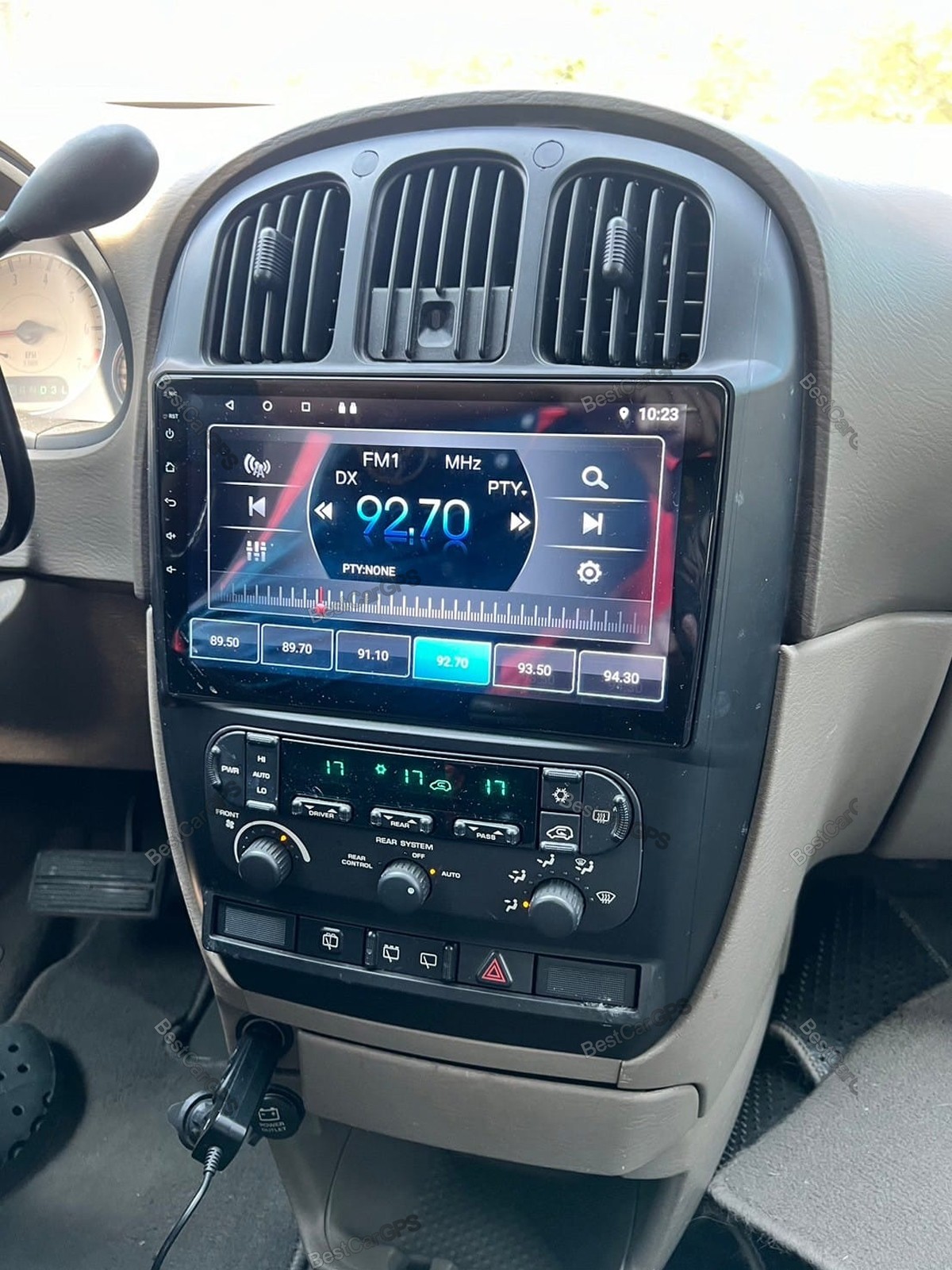 2+32G Android 15 Carplay Stereo Radio GPS Navi For Dodge Grand Caravan 2001-2007
