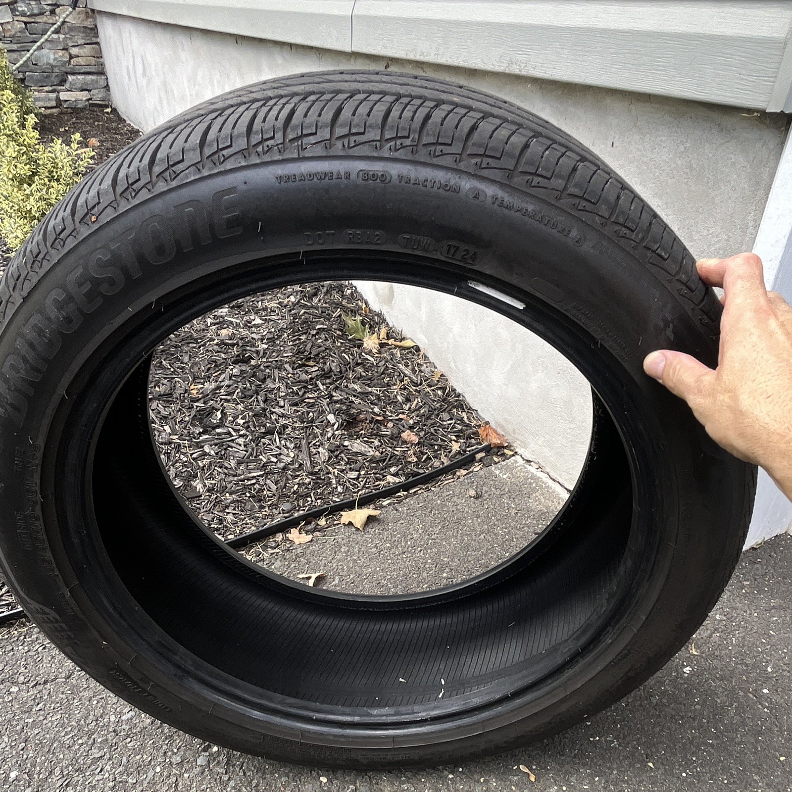 3 Used Tired Bridgestone Turanza Quiet Track 245/45 R19
