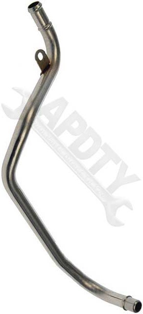 APDTY 737218 Thermostat Water Pump Coolant Bypass Steel Pipe (V6 Lower Intake)