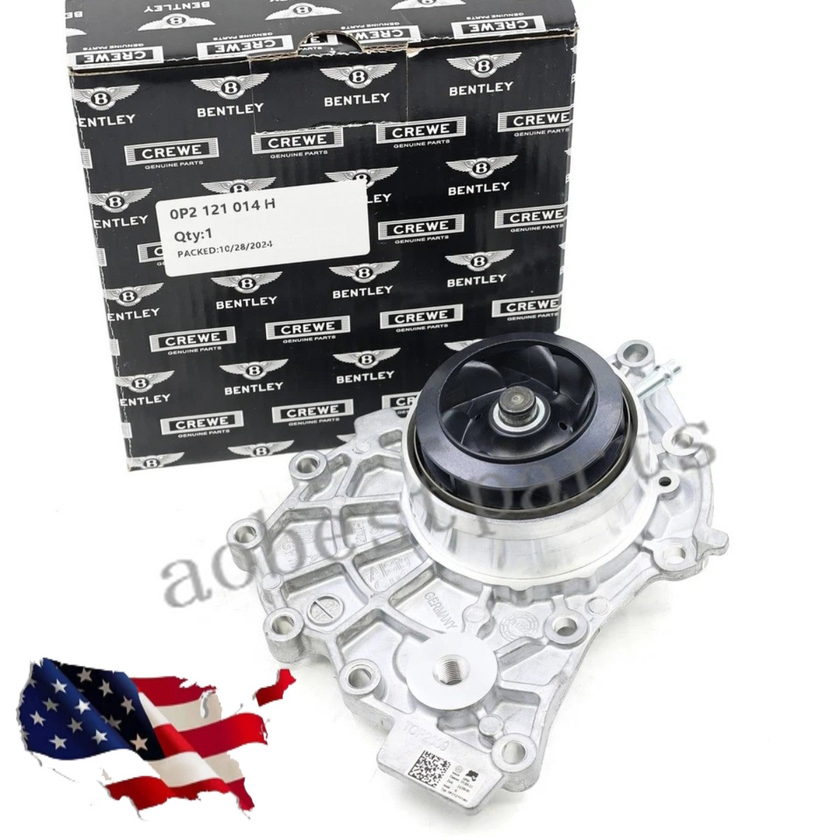 NEW Engine water pump For Audi A8 S8 RS7 RSQ8 Cayenne Panamera Urus Bentley 4.0T