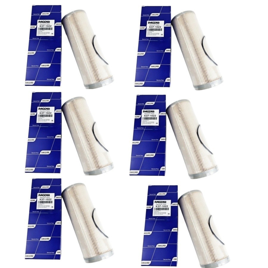 Brand New PACCAR K37-1022 FUEL FILTER / K371022 (Pack of 5)