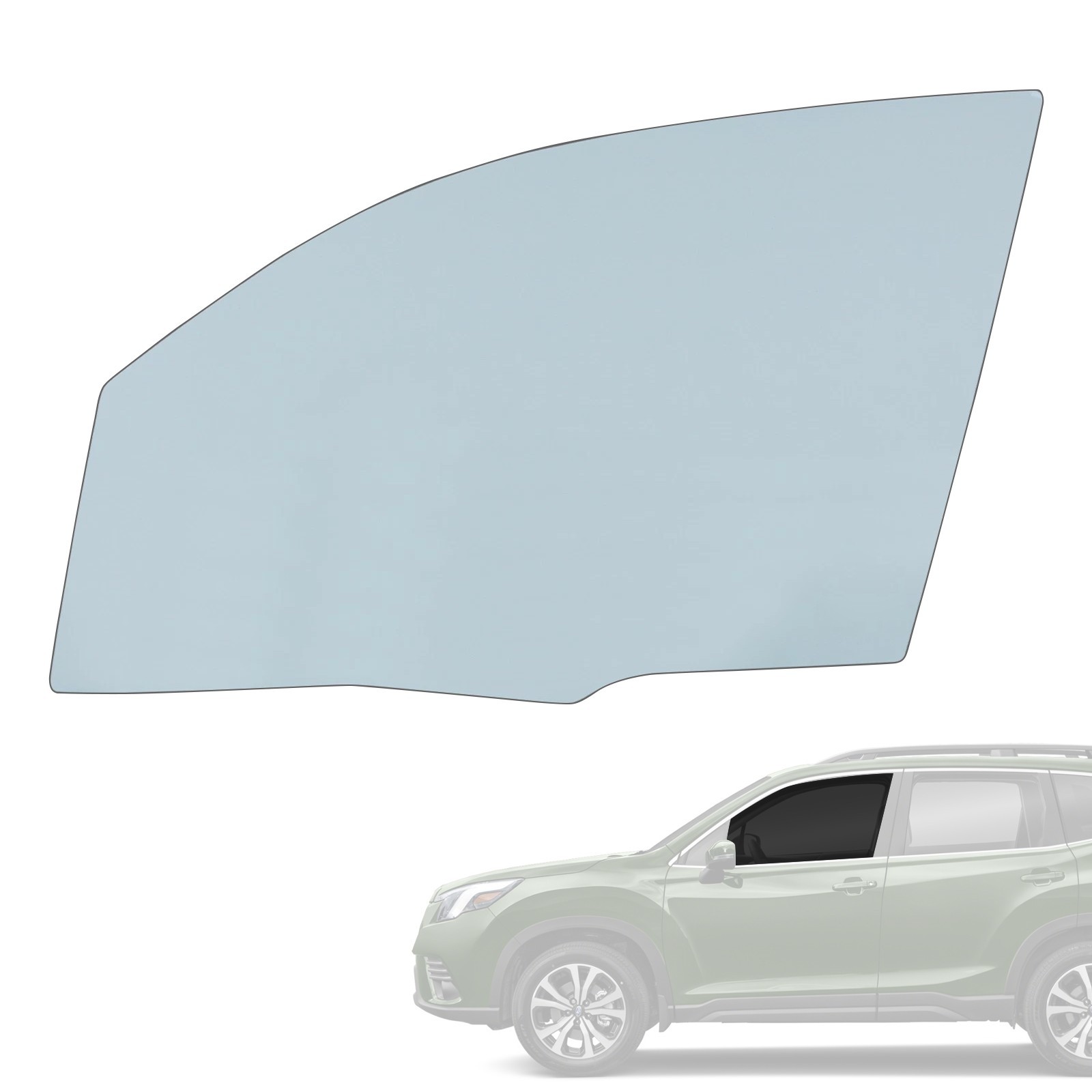 For 2019 2020 2021 2022 2023 2024 Subaru Forester Left Front Door Window Glass