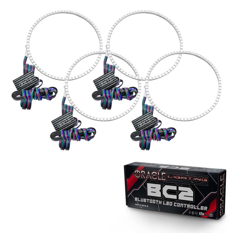 Oracle Lighting Ultima GTR LED Headlight Halo Kit ColorSHIFT With BC2 Controller