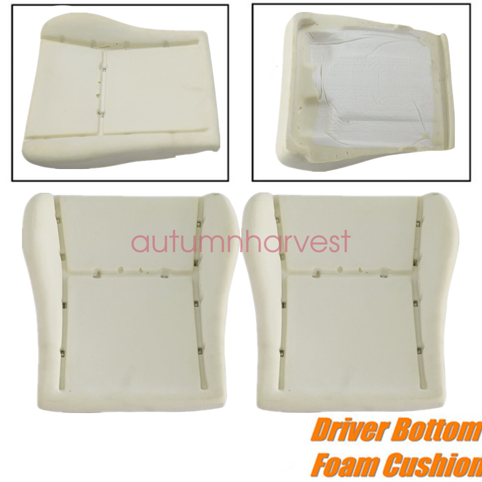 For 1996-2002 Toyota 4Runner Driver & Passenger Bottom Seat Foam Cushion