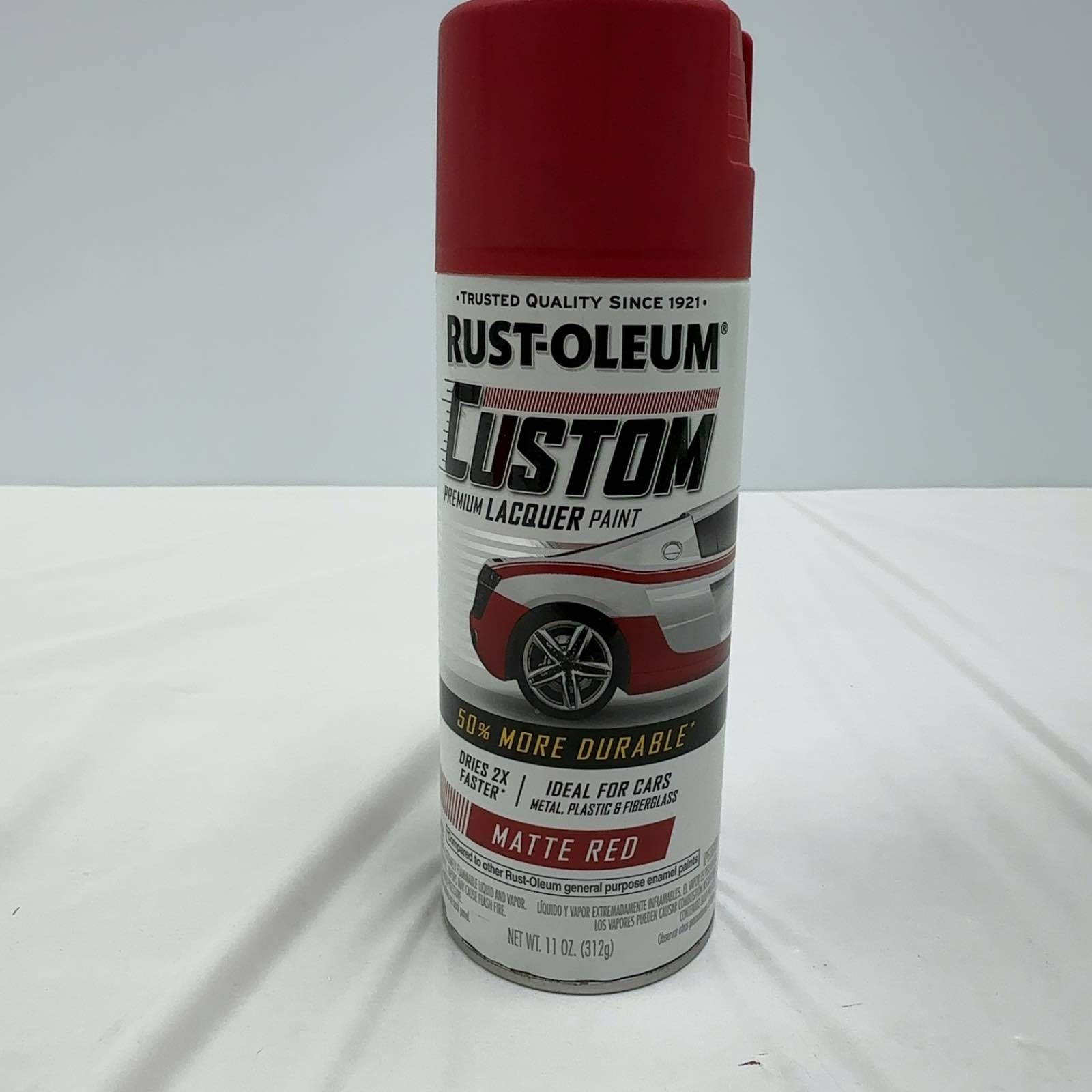 Rust-Oleum 311484 Custom Matte Red Premium Lacquer Spray Paint 11 oz Rust-Oleum 311484 Custom Matte Red Premium Lacquer Spray Paint 11 oz