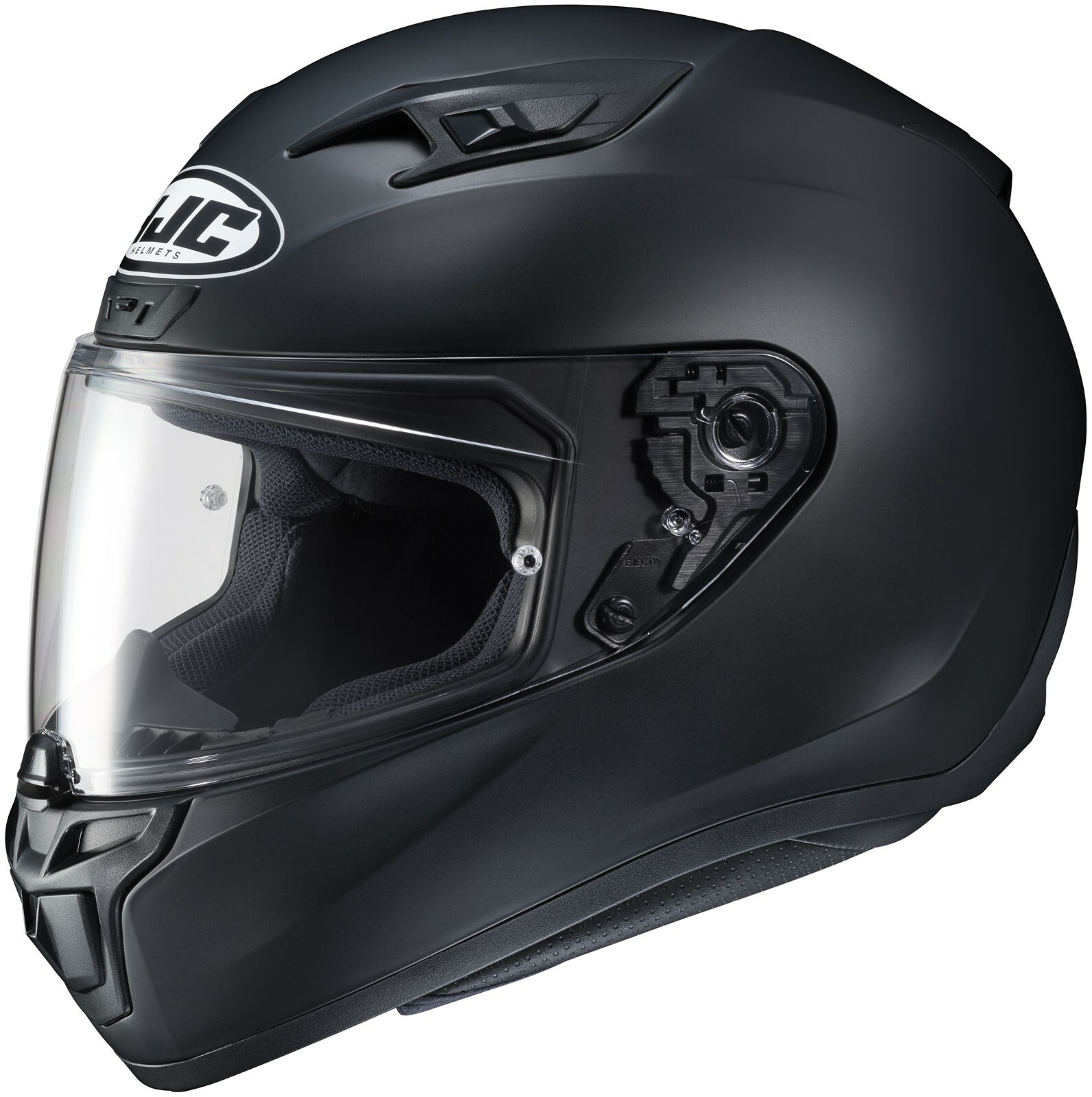 HJC i10 Motorcycle Helmet Semi Flat Matte Black LG Large Snell DOT i-10