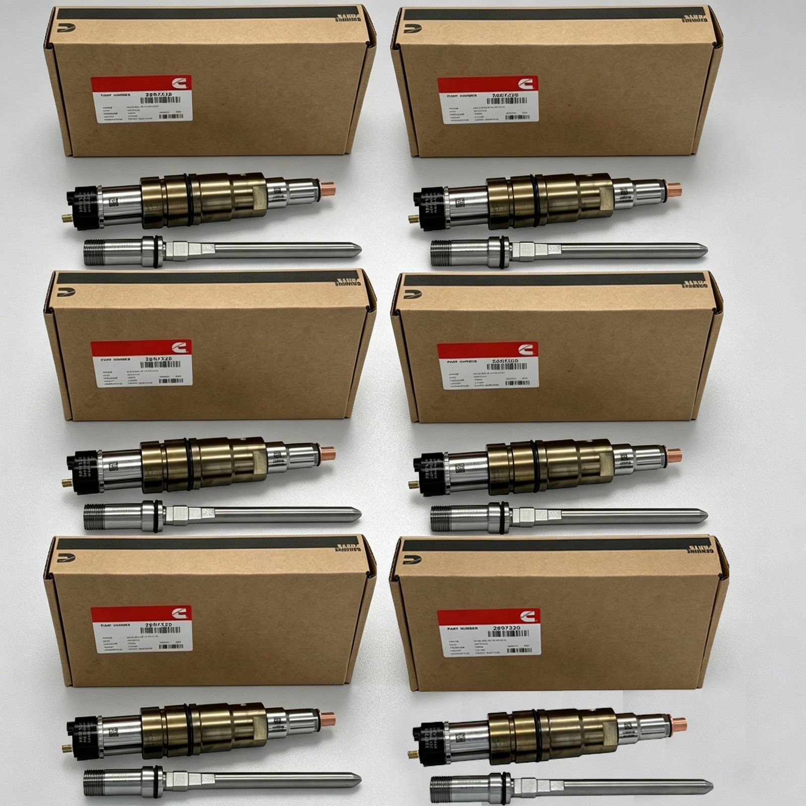 6PCS 2897320PX INJECTOR FITS FOR CUMMINS ISX15 5579419 SUPERCED 5579419PX NEW